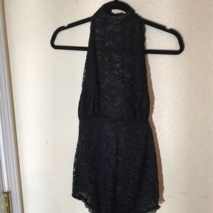 Lane Bryant Lace Halter Bodysuit